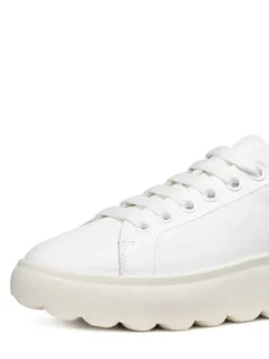 Geox Sneakersy D Spherica Ec4.1 D45TCD 085BN C1327 Biały