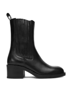 GINO ROSSI Botki EO-LOARA-SL061 Czarny