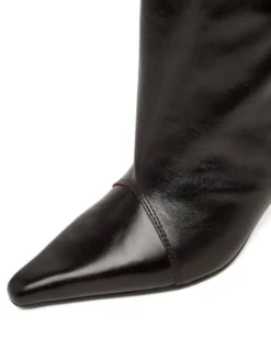 GINO ROSSI Botki EO-LS6531-04-01 Brązowy ciemny