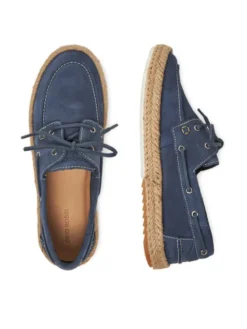 GINO ROSSI Espadryle BUMPER-01 MI08 Niebieski