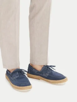 GINO ROSSI Espadryle BUMPER-01 MI08 Niebieski