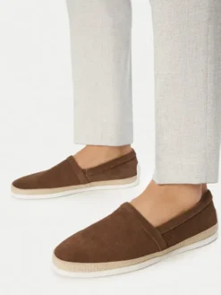 GINO ROSSI Espadryle EO-TOMO-01 126AM Brązowy