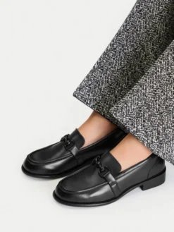 GINO ROSSI Loafersy C-WS1164-09 Czarny