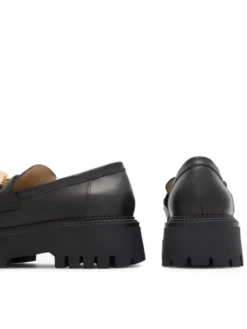 GINO ROSSI Loafersy 8040 Czarny