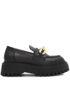 GINO ROSSI Loafersy 8040 Czarny