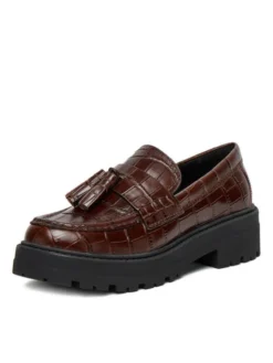 GINO ROSSI Loafersy EO-HOX-12036 Brązowy