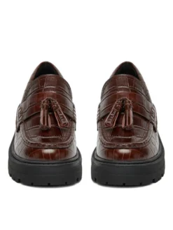 GINO ROSSI Loafersy EO-HOX-12036 Brązowy