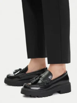 GINO ROSSI Loafersy EO-HOX-12036 Czarny
