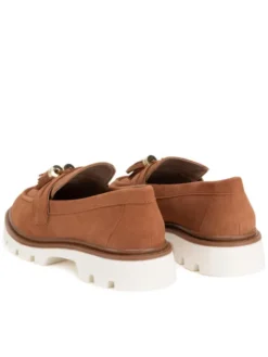 GINO ROSSI Loafersy SIMON-115856. Brązowy