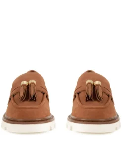 GINO ROSSI Loafersy SIMON-115856. Brązowy
