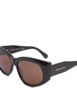 GINO ROSSI Okulary przeciwsłoneczne GR55242S Brązowy ciemny