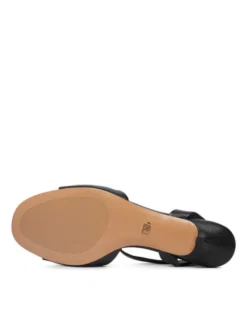 GINO ROSSI Sandały EO-LT52-35 Czarny
