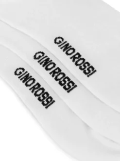 GINO ROSSI Skarpety krótkie CEO_AS_GR_3MB_001S-AW26 (3-PACK) Biały