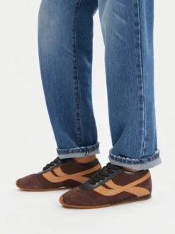GINO ROSSI Sneakersy EO-LILIA-1103-25 Brązowy