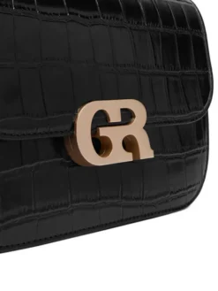 GINO ROSSI Torebka EO-LINA-KQ44-CROCCO Czarny