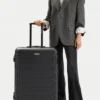 GINO ROSSI Walizka duża CEO-GIN-L-001-05-BLACK Czarny
