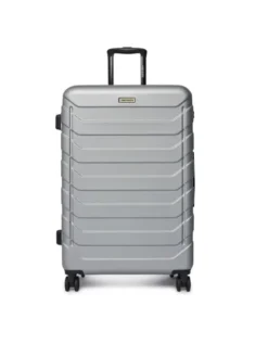 GINO ROSSI Walizka duża GIN-L-003-05-SILVER Srebrny
