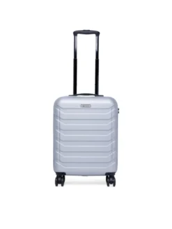 GINO ROSSI Walizka kabinowa CEO-GIN-S-003-05-SILVER3 Srebrny