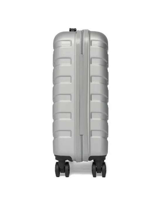 GINO ROSSI Walizka kabinowa CEO-GIN-S-003-05-SILVER Srebrny