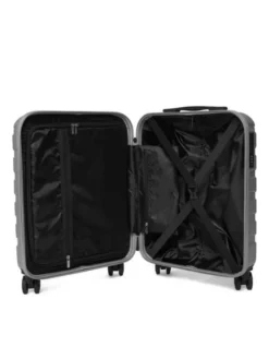 GINO ROSSI Walizka kabinowa CEO-GIN-S-003-05-SILVER Srebrny