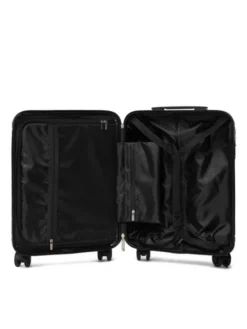 GINO ROSSI Walizka kabinowa CEO-GIN-S-005-BLACK Czarny