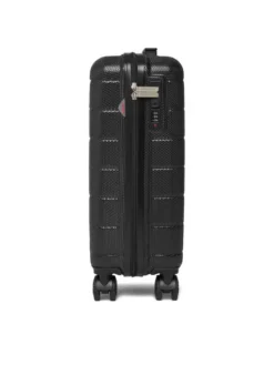 GINO ROSSI Walizka kabinowa CEO-GIN-S-005-BLACK Czarny