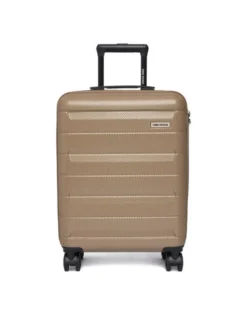 GINO ROSSI Walizka kabinowa CEO-GIN-S-004-BEIGE Beżowy