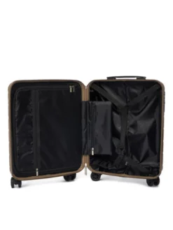 GINO ROSSI Walizka kabinowa CEO-GIN-S-004-BEIGE Beżowy