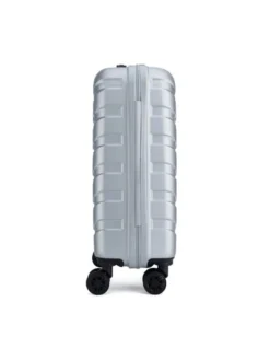 GINO ROSSI Walizka kabinowa GIN-S-003-05-SILVER. Srebrny