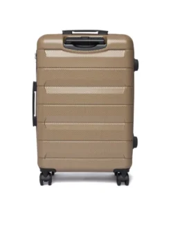 GINO ROSSI Walizka średnia CEO-GIN-M-004-BEIGE Beżowy