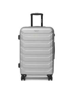 GINO ROSSI Walizka średnia CEO-GIN-M-003-05-SILVER Srebrny