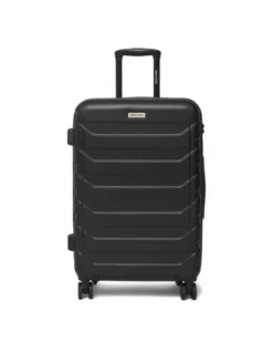 GINO ROSSI Walizka średnia GIN-M-001-05-BLACK Czarny