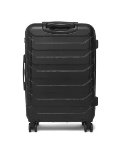 GINO ROSSI Walizka średnia GIN-M-001-05-BLACK Czarny