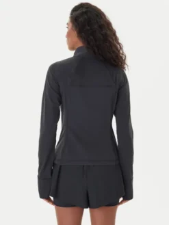 Girlfriend Collective Bluza techniczna Estrella 2030 Czarny Slim Fit