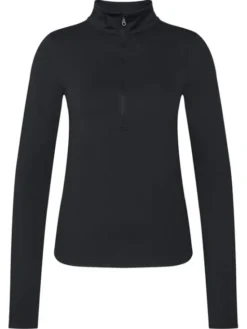 Girlfriend Collective Koszulka techniczna Reset 3054 Czarny Slim Fit