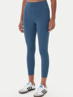 Girlfriend Collective Legginsy Compressive 4008 Granatowy Slim Fit