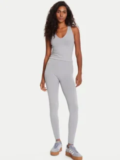 Girlfriend Collective Legginsy Float 4021 Fioletowy Slim Fit