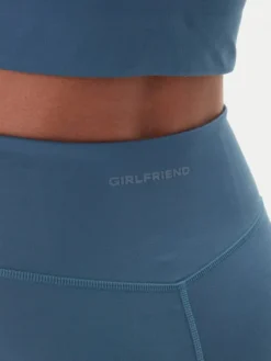 Girlfriend Collective Legginsy Compressive 4007 Granatowy Slim Fit