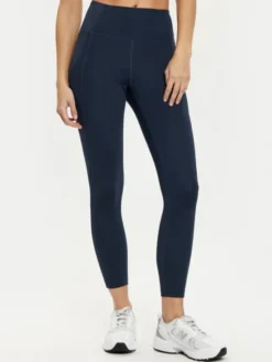 Girlfriend Collective Legginsy Compressive 4008 Granatowy Slim Fit