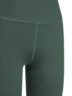 Girlfriend Collective Legginsy Compressive 4038 Zielony Flare Fit