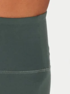 Girlfriend Collective Legginsy Compressive 4038 Zielony Flare Fit