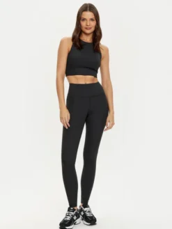 Girlfriend Collective Legginsy 4034 Czarny Slim Fit