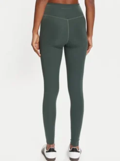 Girlfriend Collective Legginsy Compressive 4007 Zielony Slim Fit