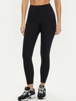 Girlfriend Collective Legginsy Compressive 4008 Czarny Slim Fit
