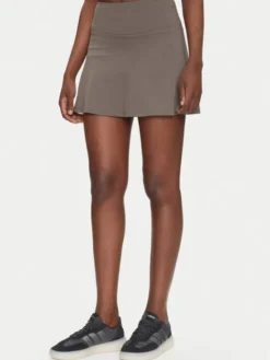 Girlfriend Collective Spódnica mini Float 4045 Beżowy Regular Fit