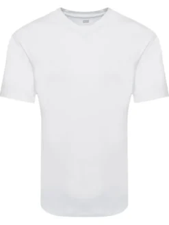 Girlfriend Collective T-Shirt Reset 3039 Biały Relaxed Fit