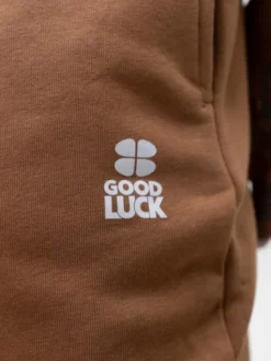 Good Luck Spodnie dresowe 129936 Brązowy Regular Fit