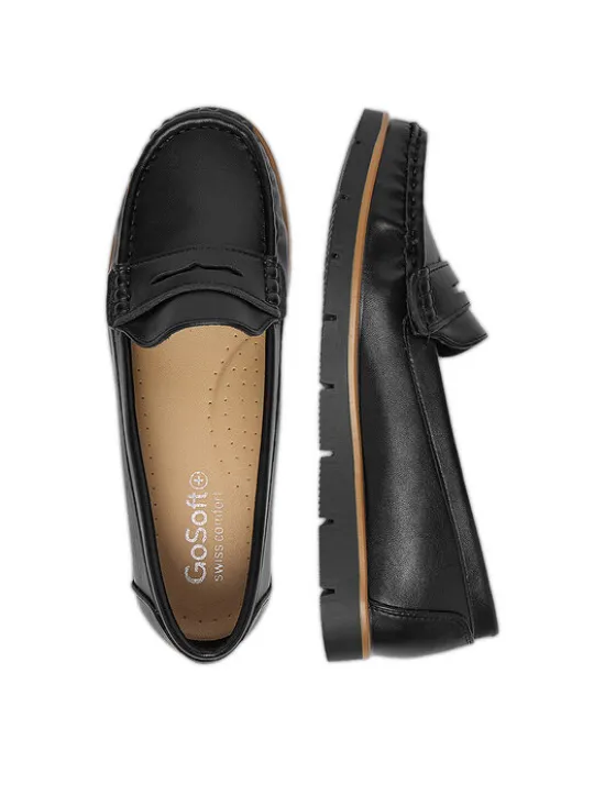 Go Soft Mokasyny CEO-WSS21728-01 Czarny