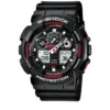 G-Shock Zegarek GA-100-1A4ER Czarny