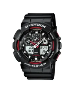 G-Shock Zegarek GA-100-1A4ER Czarny